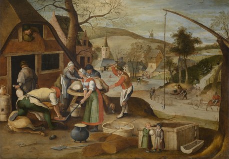 The Four Seasons: Autumn, 1607. Creator: Grimmer, Abel (1570-1619).