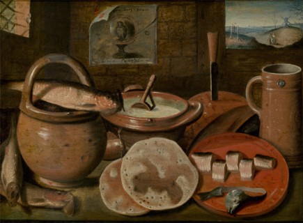 The Poor Man's Meal, 1599-1600. Creator: Flemish master.