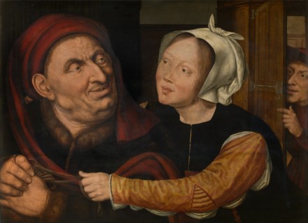 The Unequal Pair of Lovers. Creator: Massys, Quentin (1466-1530).