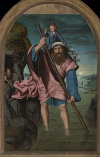 Saint Christopher, 1490. Creator: Massys, Quentin (1466-1530).