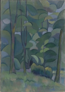 Forest, 1908-1910. Creator: Baranov-Rossiné, Vladimir Davidovich (1888-1942).