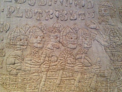 Tristan Quilt or Tristan and Isolde Quilt (Detail), Second Half of 14th cen.. Creator: Anonymous master.