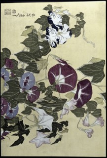 'Flowers', 19th century. Creator: Hokusai, Katsushika (1760 - 1849).