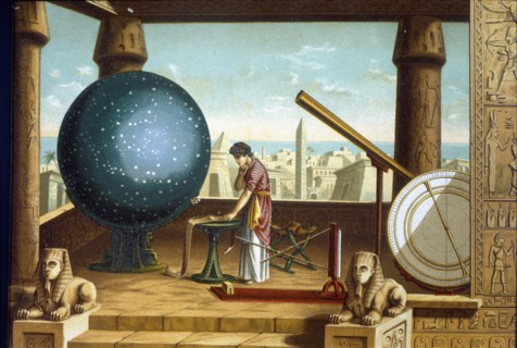 Ptolemy, Claudius (90 - 168), Greek astronomer, mathematician and geographer,  Alexandria..., 1883. Creator: Unknown.