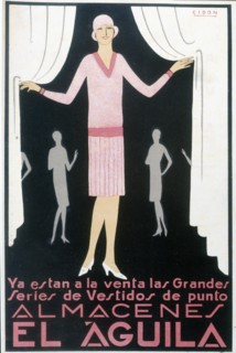Advertising poster for 'Almacenes el Aguila' in Barcelona, 1940. Creator: Cidon i Navarro, Francisco (1871-1941).