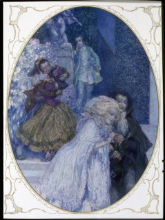 Scene from the work 'The Marriage of Figaro', 1910, composed in 1786 by Mozart. Creator: MOZART, W.A. (1756 - 1791).