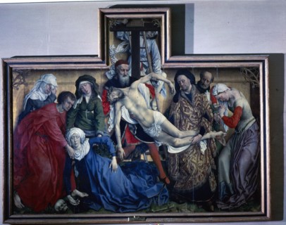 'The Descent from the Cross', 1435. Creator: Weyden, Rogier van der (1399 - 1464).