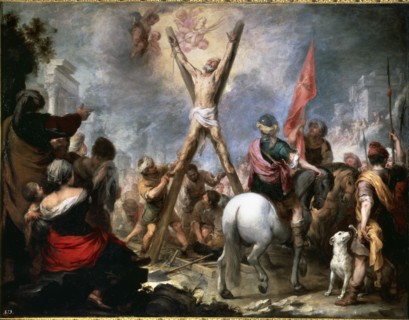 'The Martyrdom of Saint Andrew', 17th century. Creator: Murillo, Bartolomé Esteban (1618 - 1682).
