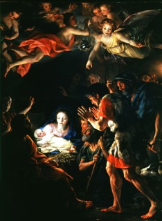 Adoration of the Shepherds, 18th century. Creator: Mengs, Anton Raphael (1728-1779) .