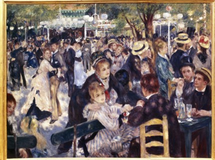 'Le Moulin de la Galette', 1876. Creator: Renoir, Pierre Auguste. (1841-1919).