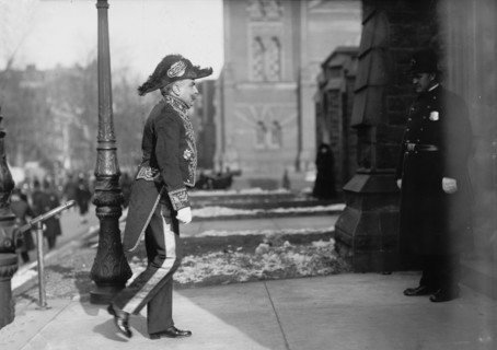 Señor Don Anibal Cruz, Ambassador from Chile - His Funeral at St. Patrick's Church..., 1910. Creator: Harris & Ewing.