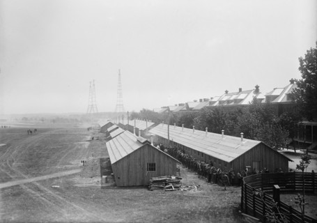 Fort McHenry - Groups, 1917. Creator: Harris & Ewing.