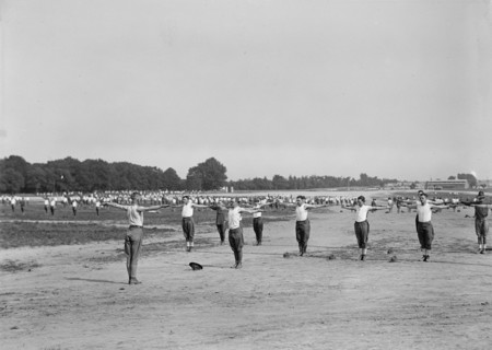 Fort Myer Officers Training Camp, 1917. Creator: Harris & Ewing.
