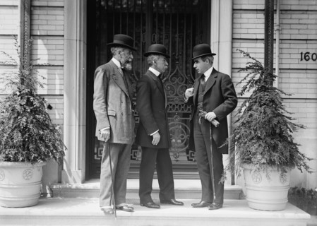 Domicio Da Gama, Amb. E. & P. from Brazil; Romulo S. Naon, E.E. And M.P..., 1914 Creator: Harris & Ewing.