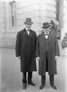 John Henry Goeke, Rep from Ohio, Left, with Rep. J.D. Post, 1913. Creator: Harris & Ewing.