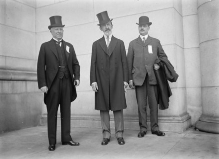 Edward Graham, President, National Electric Co.; Henry Brown Floyd MacFarland, 1913. Creator: Harris & Ewing.
