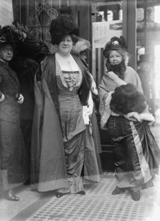 Mrs. John Hays Hammond with Miss White, 1913. Creator: Harris & Ewing.