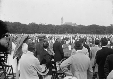 Home Guard - Organization of Government Clerks, D.C. Wilson, Back To Camera, Rev., 1917. Creator: Harris & Ewing.