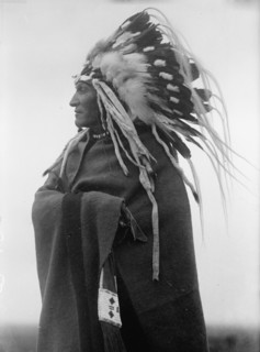 Lazy Boy, Indian Chief, 1914. Creator: Harris & Ewing.