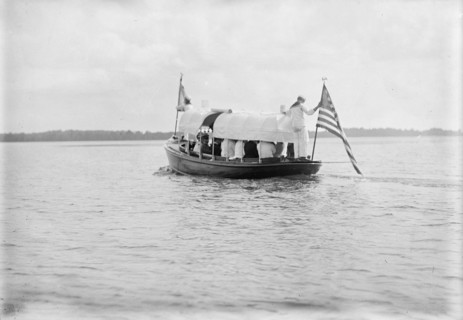 U.S.S. Mayflower, Togs, 1911. Creator: Harris & Ewing.