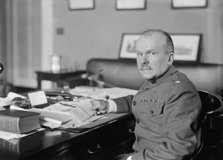 Col. Frank McIntyre, U.S.A. Bureau of Insular Affairs, Snap, Maj. Gen., 1917. Creator: Harris & Ewing.