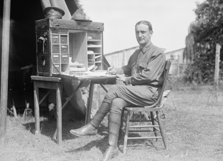 National Guard of D.C. - Capt. Louis Wilson, 1916. Creator: Harris & Ewing.