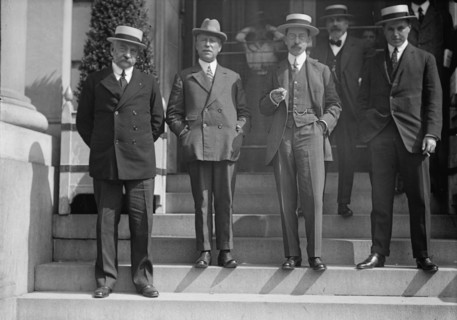 Netherlands Mission To The U.S. - Joost Vollenhoven; A.J. Von Eald; J.B. Von Der Hooven Von..., 1917 Creator: Harris & Ewing.