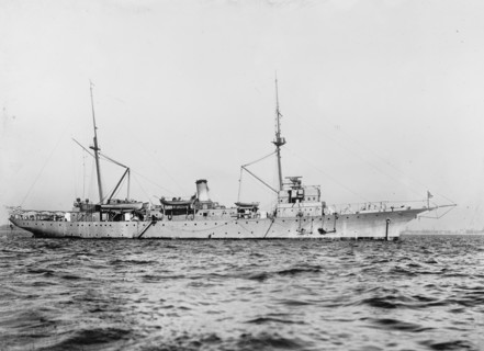 U.S.S. Nokomis, Converted Yacht, 1916. Creator: Harris & Ewing.