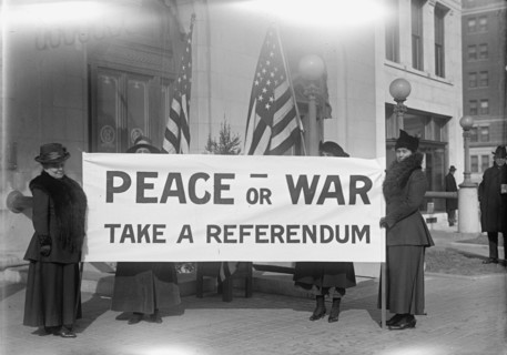 Pacifists, 1917. Creator: Harris & Ewing.