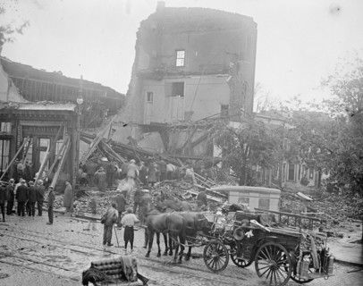 Storm Damage, 1913. Creator: Harris & Ewing.