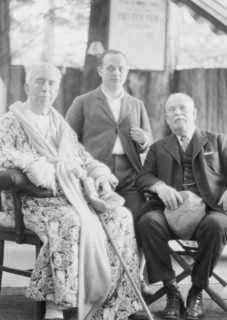 Bohemian Club members, portrait photograph, 1927? Creator: Arnold Genthe.