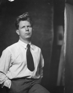 Geddes, Norman Bel, Mr., portrait photograph, 1925 Aug. 6. Creator: Arnold Genthe.