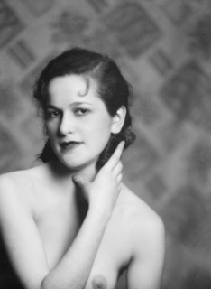 Margolies, Betty, Miss, portrait photograph, 1930 Creator: Arnold Genthe.