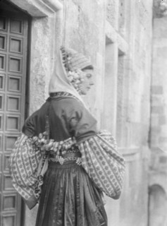 Jacobi, Mme., portrait photograph, 1929 Creator: Arnold Genthe.