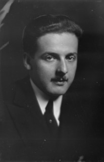 Baumgarten, Mr., portrait photograph, 1917 Nov. 5. Creator: Arnold Genthe.