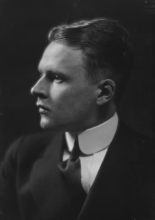 Brackett, Charles W., Mr., portrait photograph, 1915. Creator: Arnold Genthe.