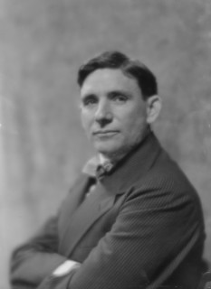 Carey, W.F., Mr., portrait photograph, 1916. Creator: Arnold Genthe.