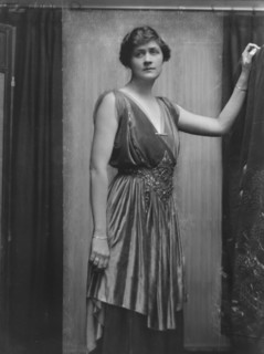 Davis, Clark, Mrs., portrait photograph, 1916. Creator: Arnold Genthe.