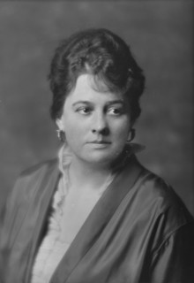 French, Pauline, Miss, portrait photograph, 1915. Creator: Arnold Genthe.