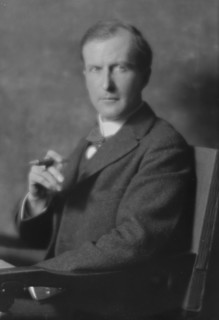 Huggins, Harvey O., Mr., or Harvey O'Higgins, portrait photograph, 1914. Creator: Arnold Genthe.