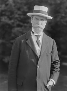 Hughes, Charles, Mr., portrait photograph, 1916. Creator: Arnold Genthe.