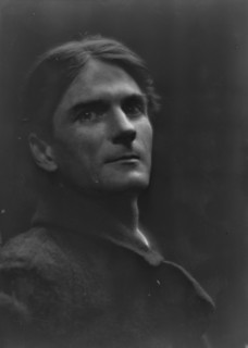 Keeler, Charles, Mr., portrait photograph, 1913. Creator: Arnold Genthe.