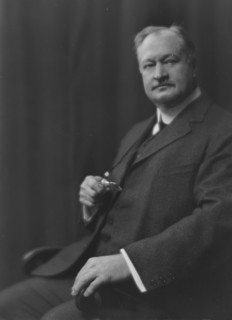 Knapp, George, Mr., portrait photograph, 1916. Creator: Arnold Genthe.