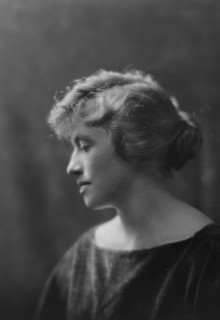 Rieber, D., Miss, portrait photograph, not before 1916. Creator: Arnold Genthe.