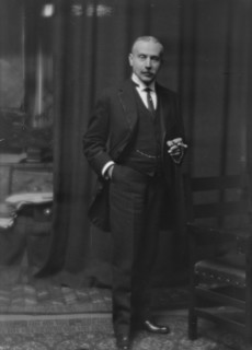 St. Goar, Mr., portrait photograph, ca. 1912. Creator: Arnold Genthe.