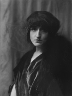 Yorska, Mme., portrait photograph, 1913. Creator: Arnold Genthe.