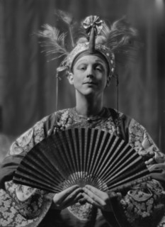 Ladd, Schuyler, in costume for "Yellow jacket", 1913 Feb. 6. Creator: Arnold Genthe.