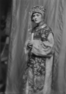 Day, Juliette, Miss, in costume for "Yellow Jacket", 1913 Jan. 16. Creator: Arnold Genthe.