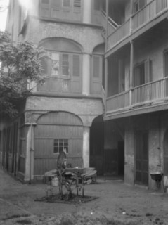 Courtyard, New Orleans, between 1920 and 1926. Creator: Arnold Genthe.