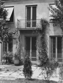 Two-story house, New Orleans or Charleston, South Carolina, between 1920 and 1926. Creator: Arnold Genthe.